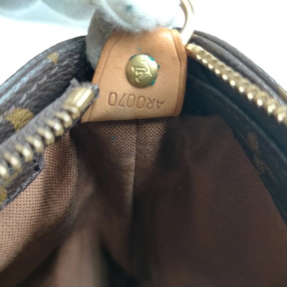 Louis Vuitton Cabas Mezzo Brown Monogram Shoulder Bag mon684-101625 - Picture 14 of 16